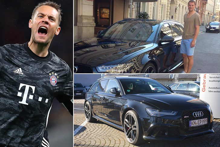 MANUEL NEUER – AUDI RS 6 AVANT 4.0 TFSI QUATTRO TIPTRONIC, € 126.000
