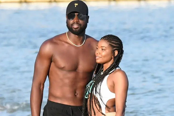 Gabrielle and Dwyane Day Out in Mykonos