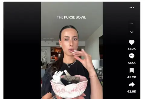 Viral TikTok Life Hack ‘Purse Bowl’ Is Actually an Old Idea!